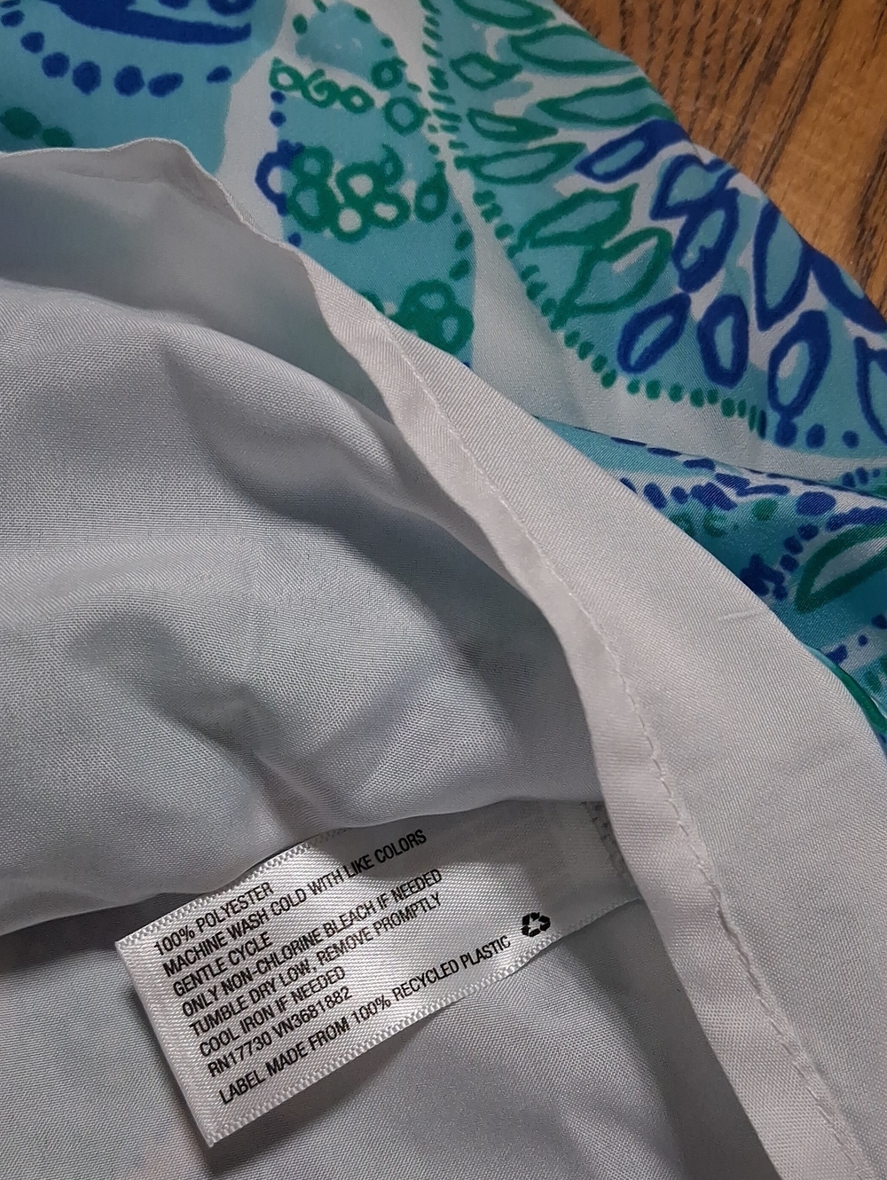 LILLY PULITZER DRESS XS Womens NAVY BLUE GREEN New Summer Party Casual NEW - Picture 2 of 5